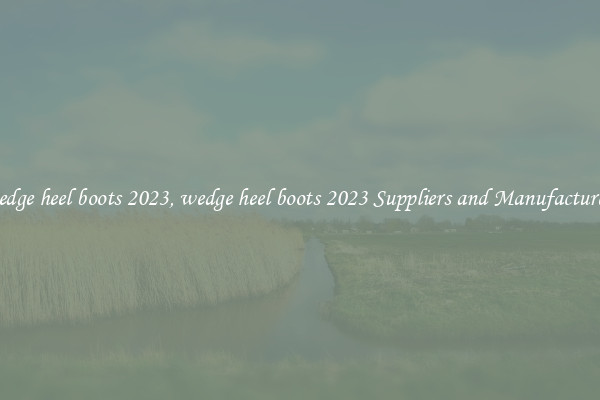 wedge heel boots 2023, wedge heel boots 2023 Suppliers and Manufacturers