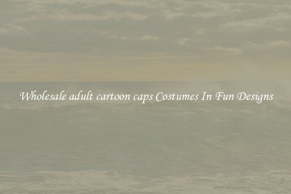 Wholesale adult cartoon caps Costumes In Fun Designs