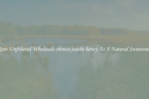 Raw Unfiltered Wholesale chinese jujube honey As A Natural Sweetener 