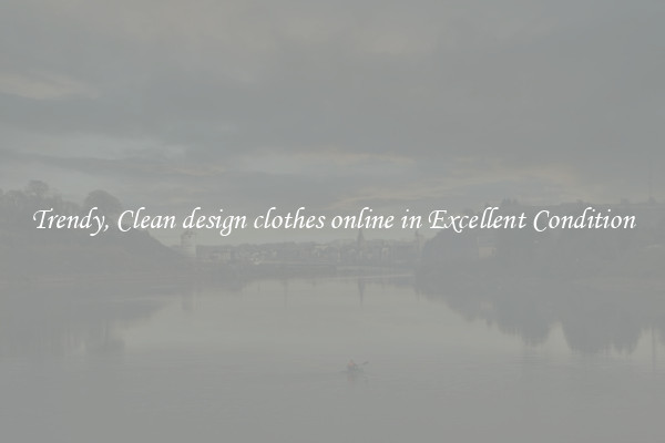 Trendy, Clean design clothes online in Excellent Condition