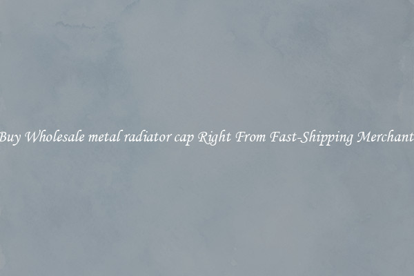 Buy Wholesale metal radiator cap Right From Fast-Shipping Merchants