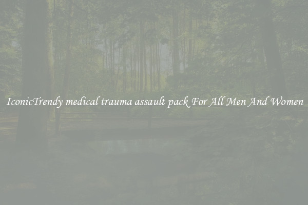 IconicTrendy medical trauma assault pack For All Men And Women