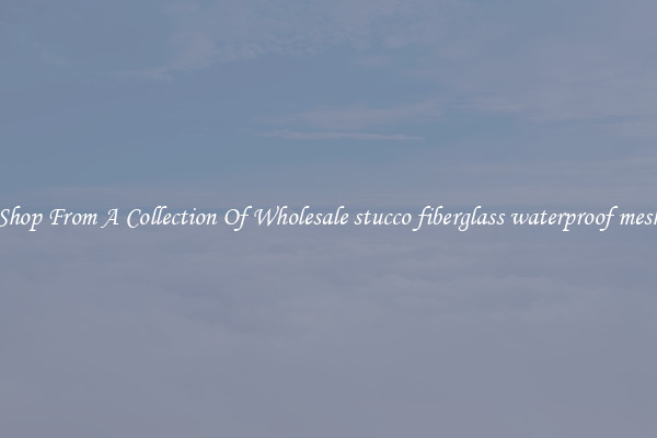 Shop From A Collection Of Wholesale stucco fiberglass waterproof mesh