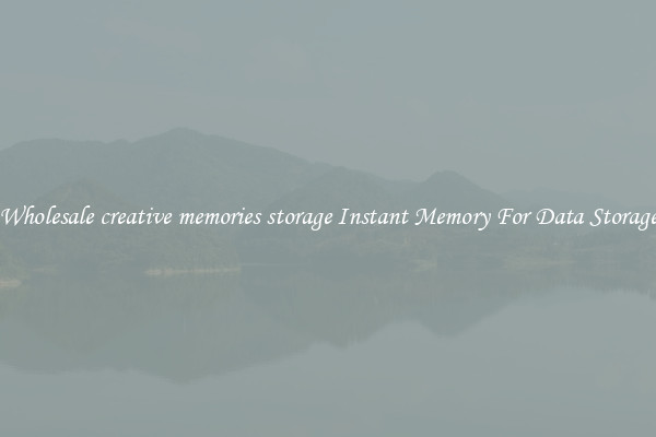 Wholesale creative memories storage Instant Memory For Data Storage