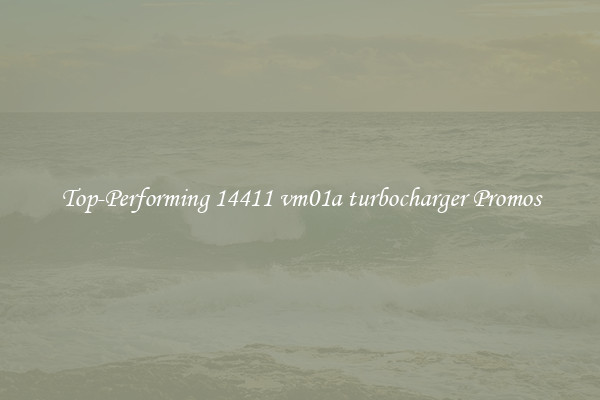 Top-Performing 14411 vm01a turbocharger Promos